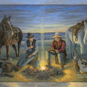 Sharin' The Light 5x7 Card Inside