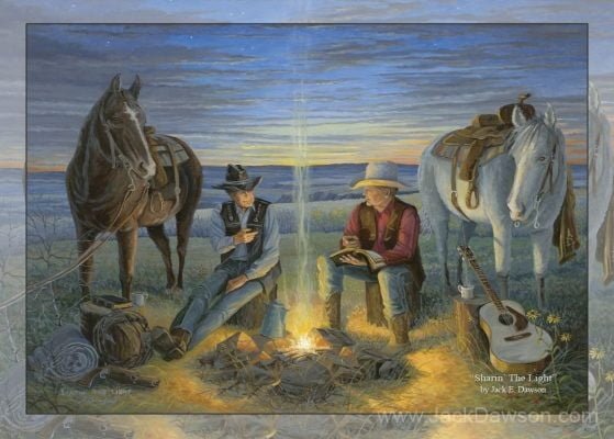 Sharin' The Light 5x7 Card Inside