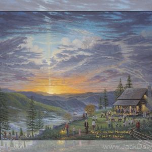 Singin' on the Mountain 5x7 Card Inside