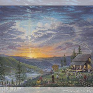 Singin' on the Mountain 9x12 Card Inside