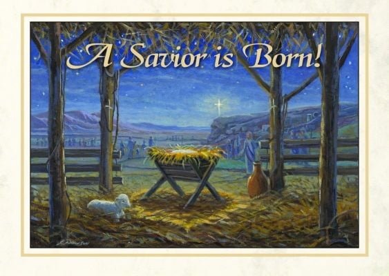 The Baby Jesus - 5x7 Card Inside