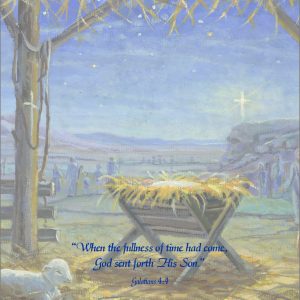 The Baby Jesus - 5x7 Card Inside