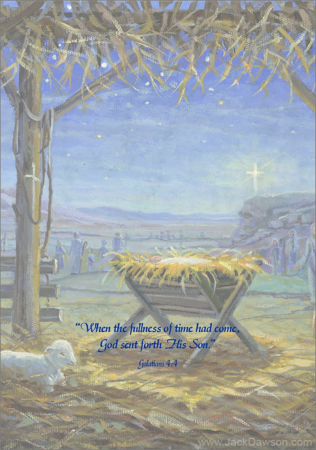 The Baby Jesus - 5x7 Card Inside
