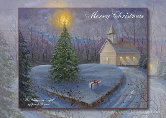 The Unopened Gift 5x7 Card Inside
