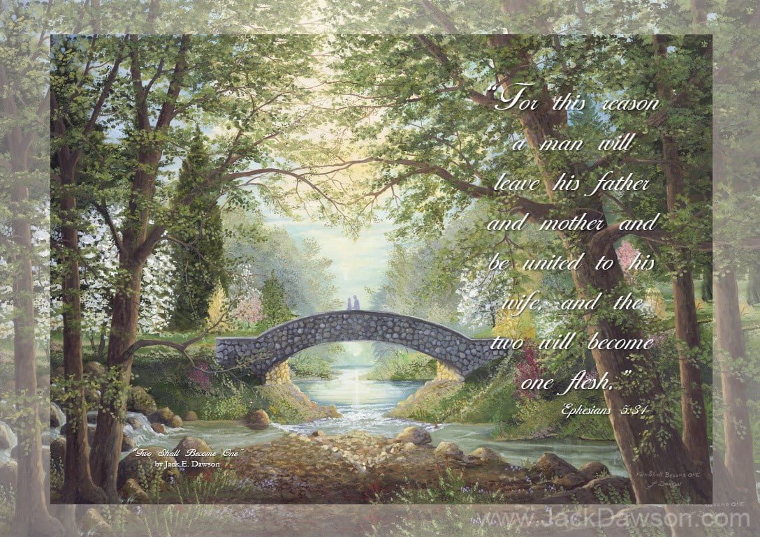 TwoBecomeOne 5x7 Card Inside