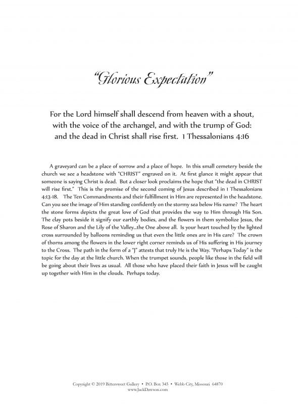 Glorious Expectation - Note Cards — view 2