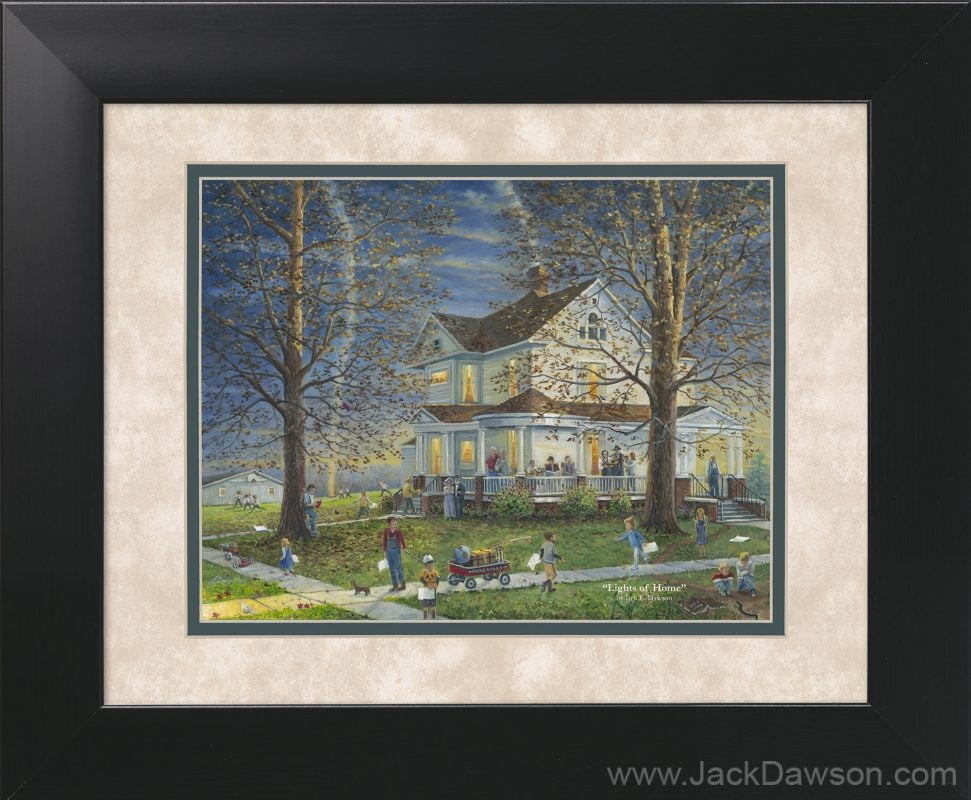 Lights of Home - Decorator Print