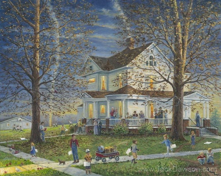 Lights of Home by Jack E. Dawson