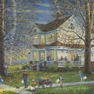 Lights of Home by Jack E. Dawson - 121 - 5x7 - Card Front