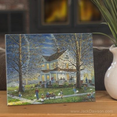 Lights of Home by Jack E. Dawson - Tile