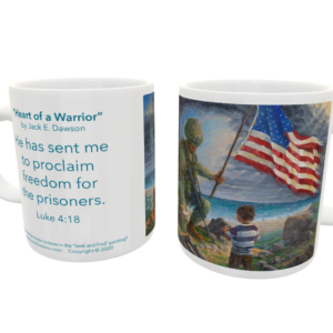 Heart of a Warrior by Jack E. Dawson - 099 - 11oz mug