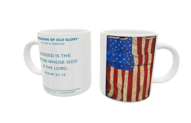 Impressions of Old Glory by Jack E. Dawson - 083 - 11oz mug