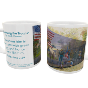 Reviewing the Troops by Jack E. Dawson - 053 - 11oz mug