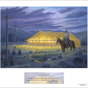 Last Chance Revival by Jack E. Dawson - Frameable Paper Print