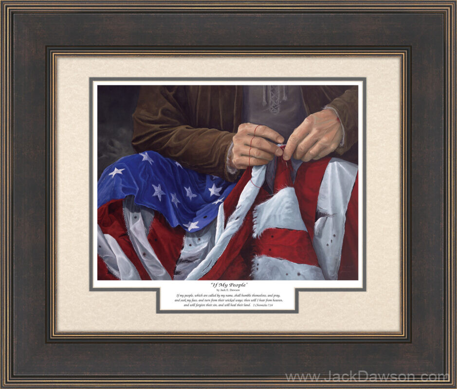 If My People - 16x20 Framed Paper Print - BR216
