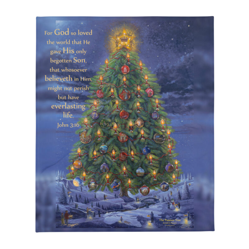 Passion Tree - Throw Blanket
