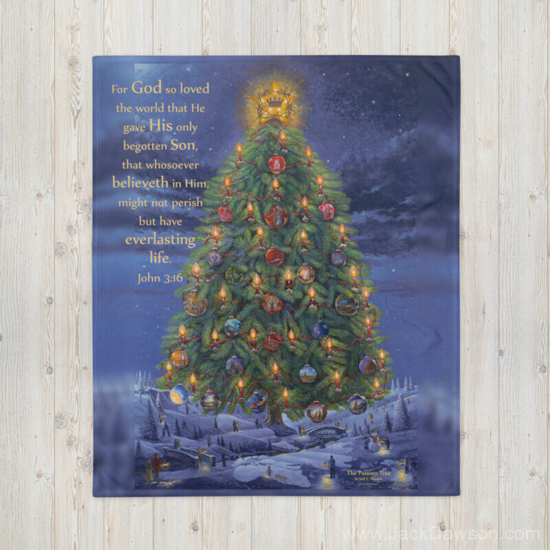 Passion Tree - Throw Blanket — view 2