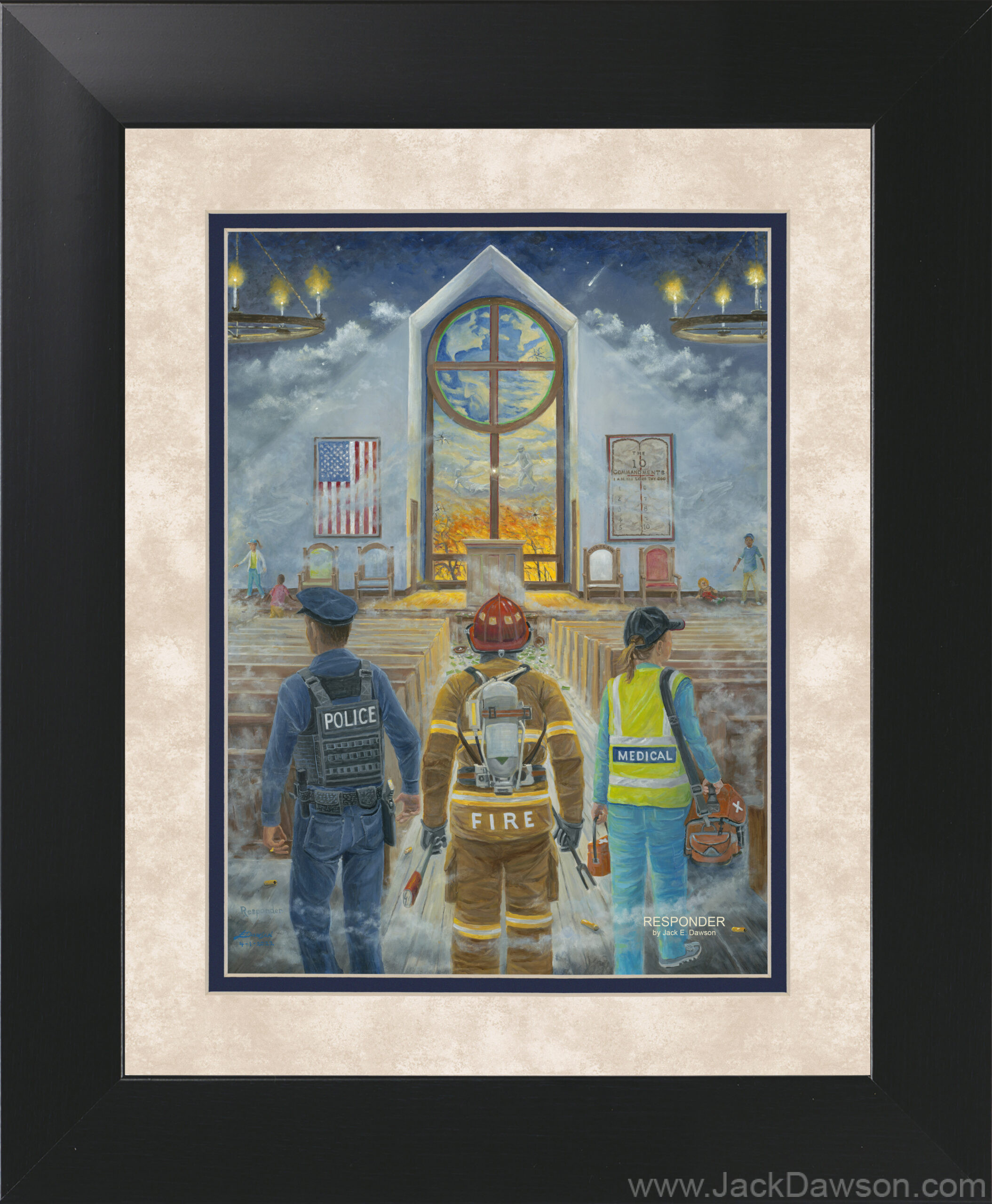 Responder - 11x14 Framed