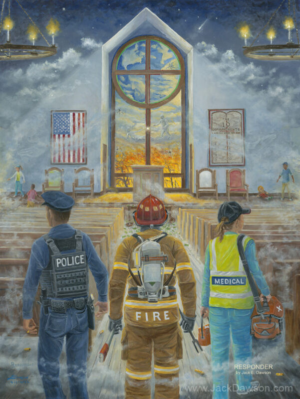 Responder - 122 - 9x12 Card Front