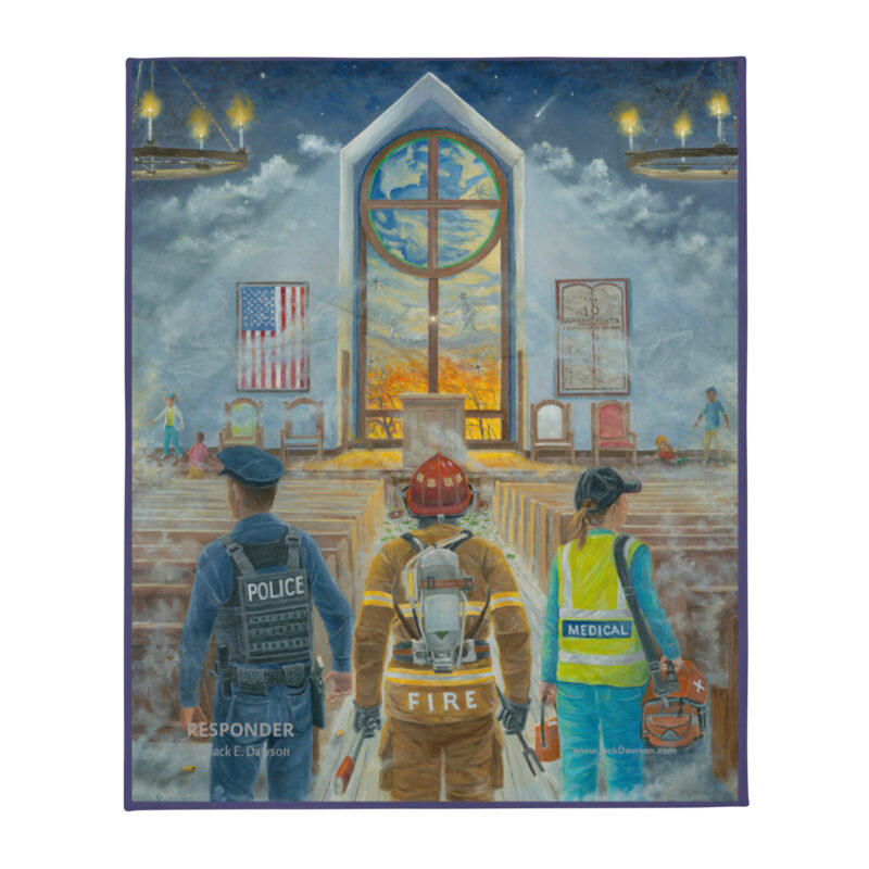 RESPONDER | Throw Blanket — view 2