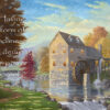 Jordan Creek Mill by Jack E. Dawson - 5x7 Card - Front