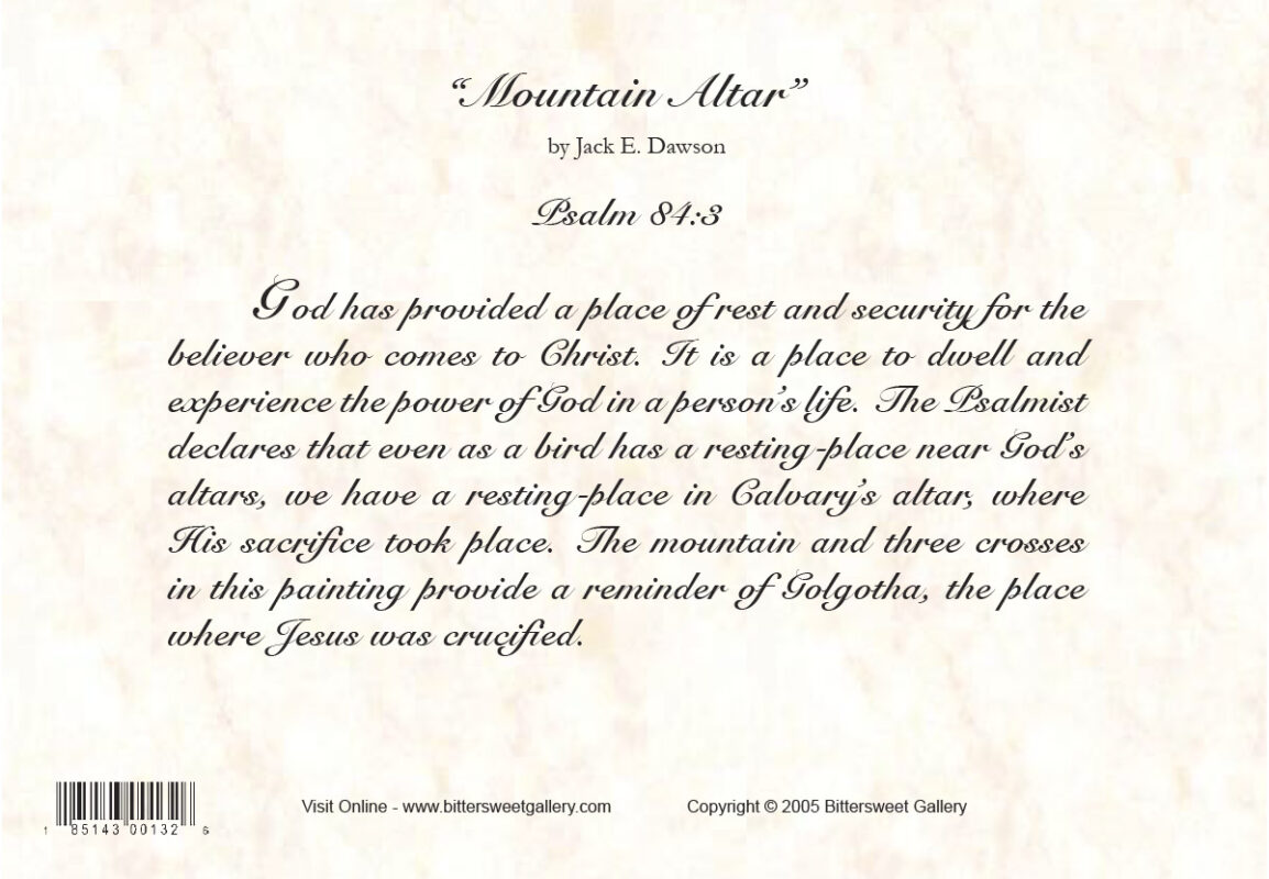 Mountain Altar - Note Cards — view 2