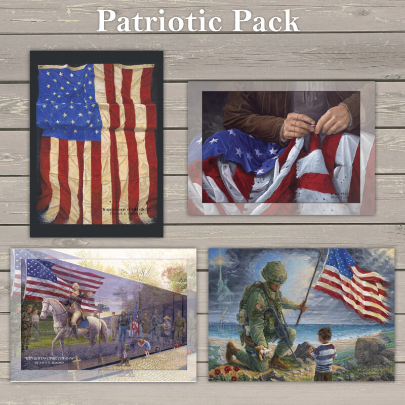 Patriotic Pack | 20 5x7 Note Cards — view 2