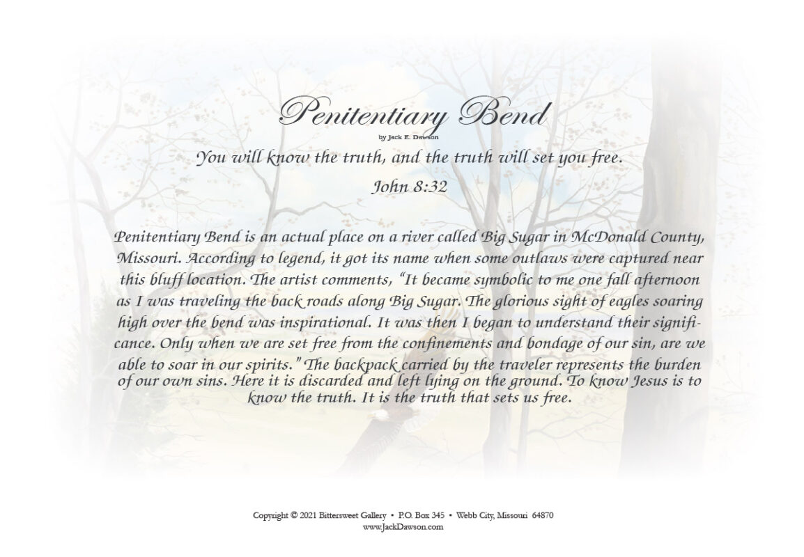 Penitentiary Bend - Note Cards — view 2