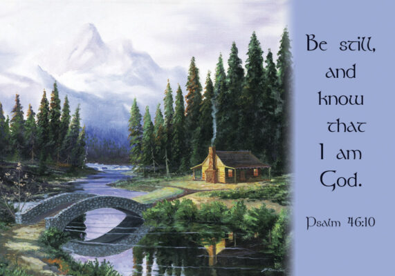 Serenity by Jack E. Dawson - 5x7 Card - Front