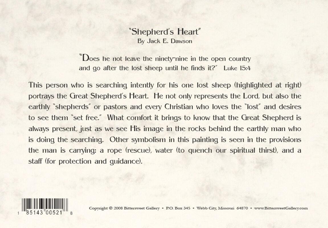 Shepherd’s Heart - Note Cards — view 2