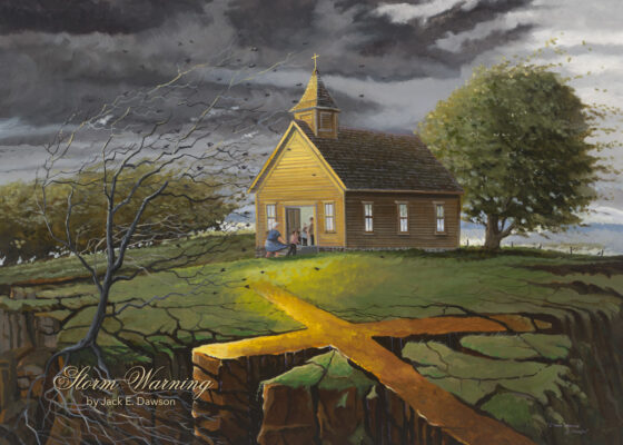 Storm Warning by Jack E. Dawson - 106 - 5x7 - Front