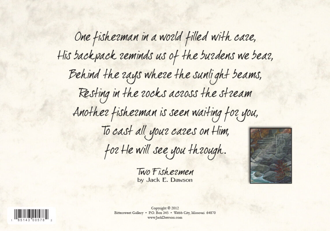 Two Fishermen - Note Cards — view 2