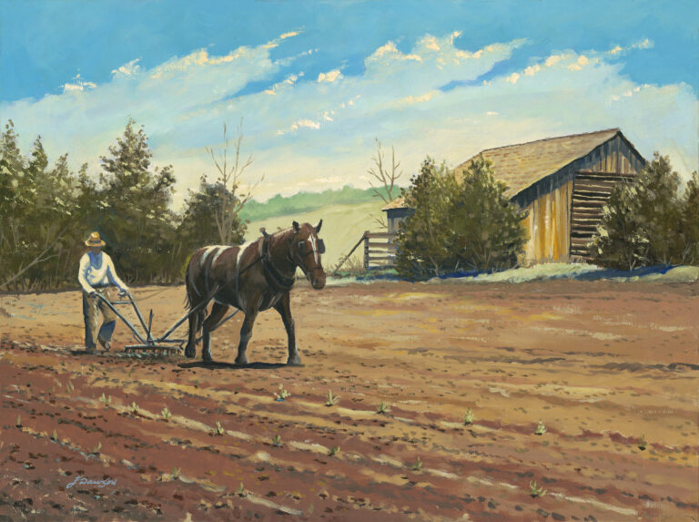 Quiet Faithfulness by Jack E. Dawson - 124 - 18x24