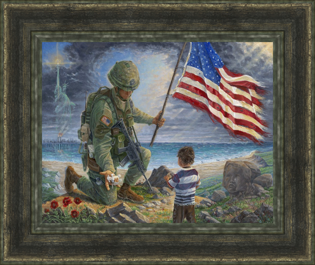 Heart of a Warrior - Fine Art Prints + BRL029C