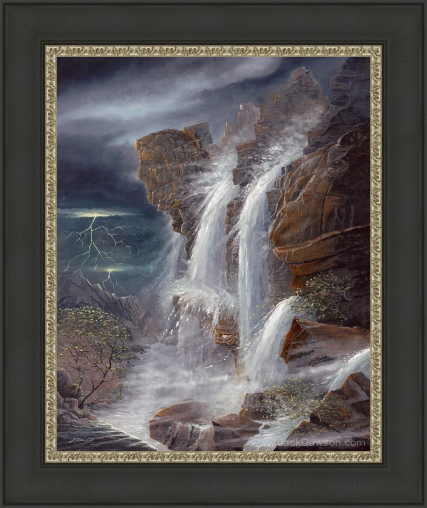 Peace in the Midst of the Storm - Fine Art Prints + BKG1000
