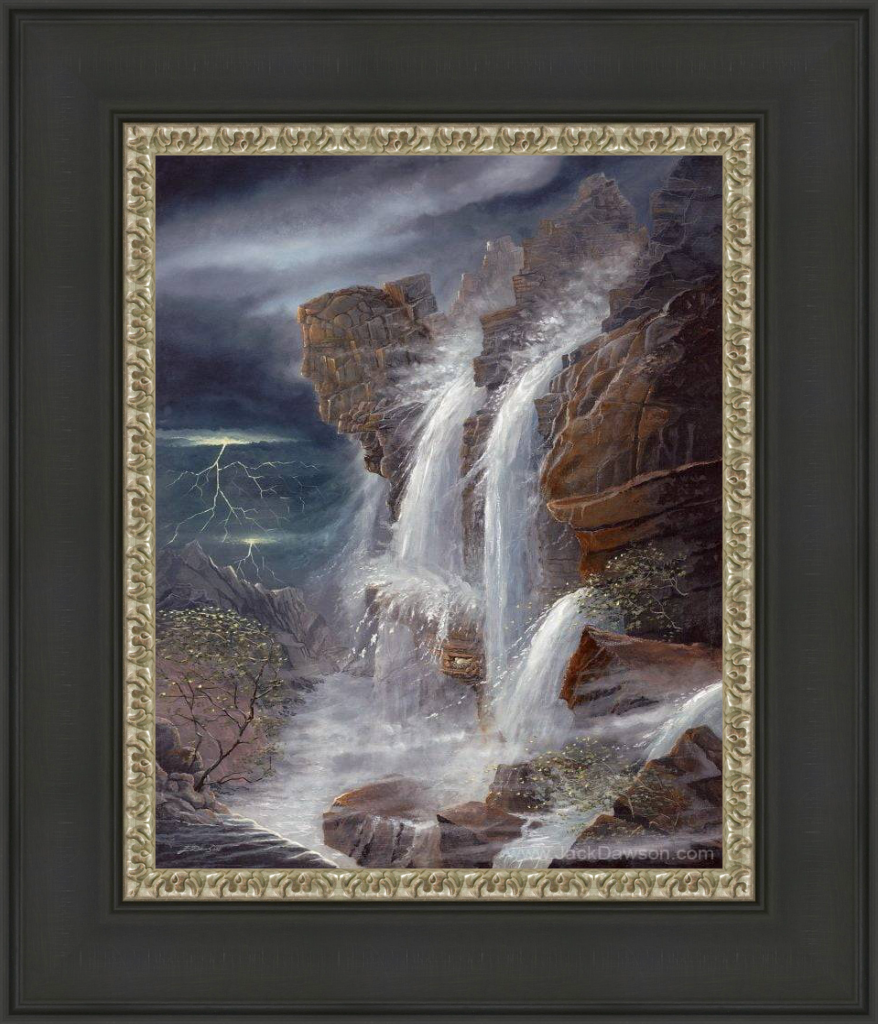 Peace in the Midst of the Storm - Fine Art Prints + BKG1000
