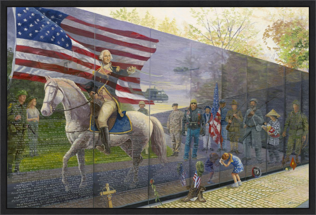 Reviewing the Troops - Fine Art Prints + BKFLOAT